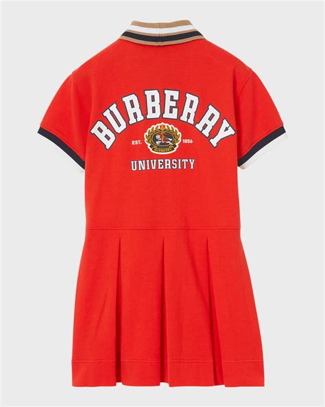 burberry serena dress|Burberry Girl's Serena Varsity Polo Dress, Size 3.